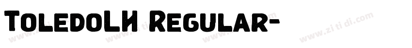 ToledoLH Regular字体转换